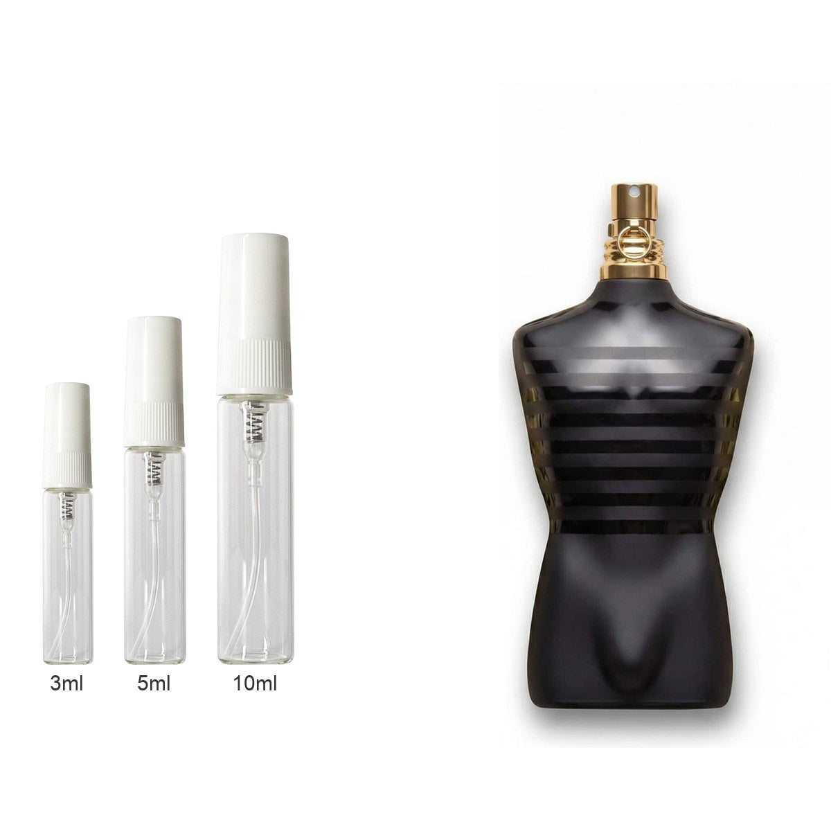 Decant sizes 3ml 5ml 10ml