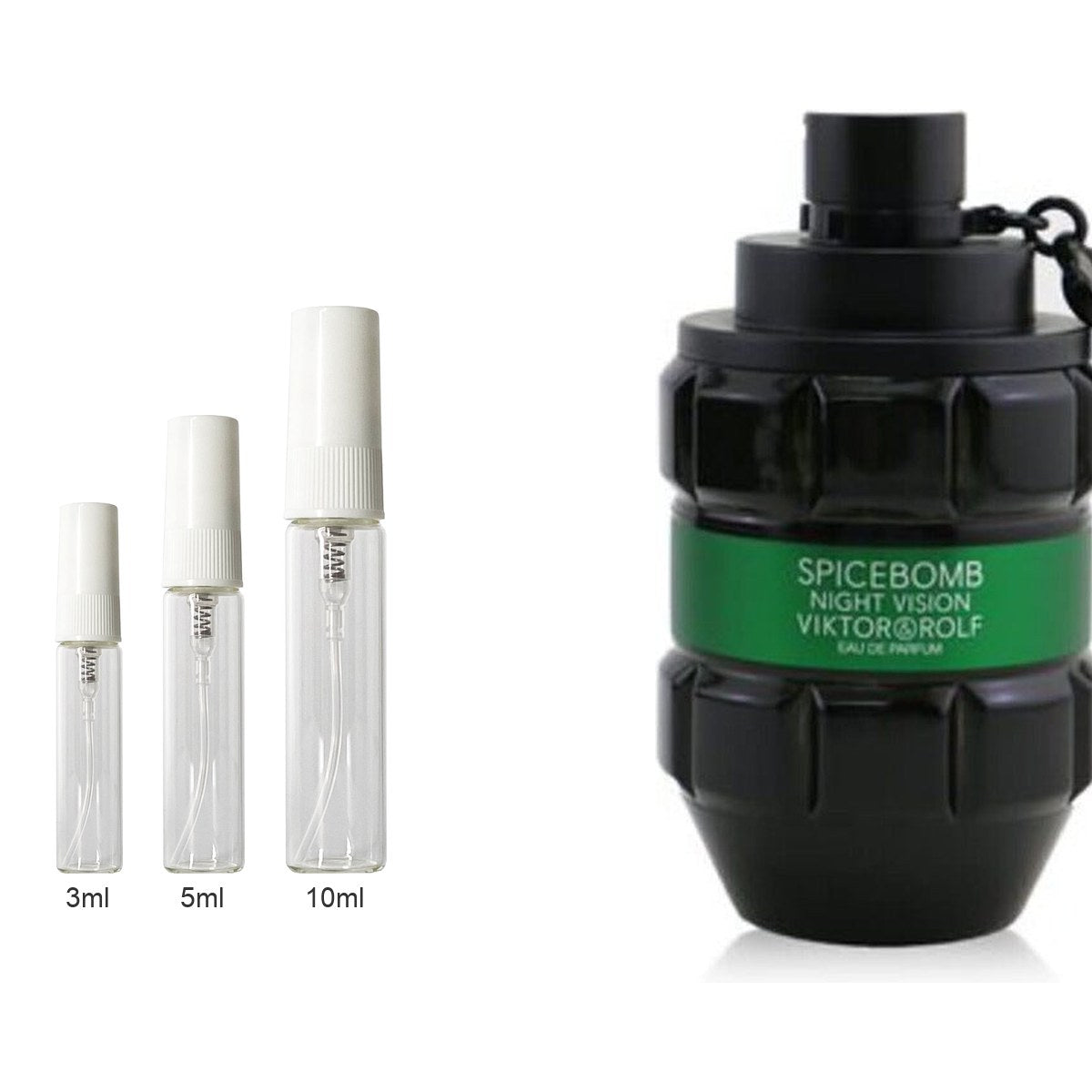 Decant sizes 3ml 5ml 10ml