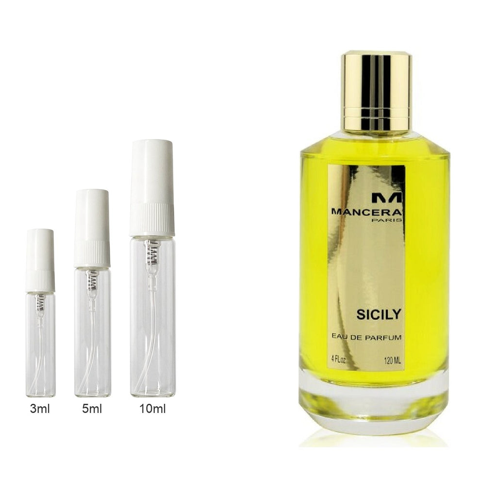 Decant sizes 3ml 5ml 10ml