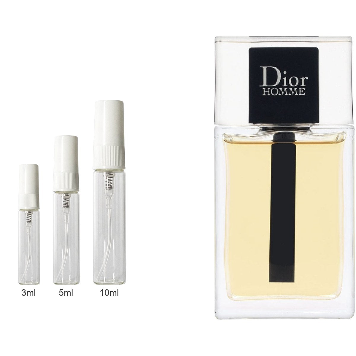 Decant sizes 3ml 5ml 10ml
