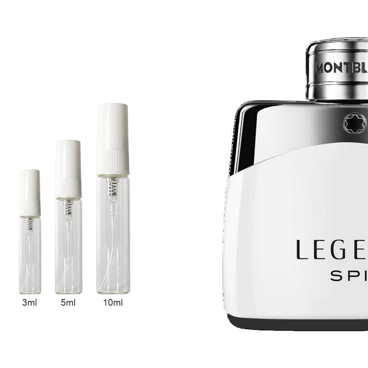 Decant sizes 3ml 5ml 10ml