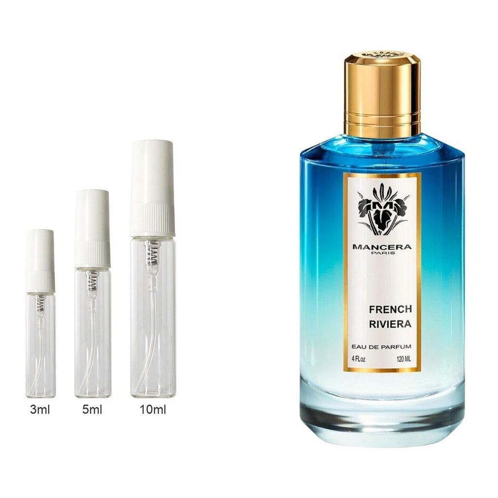 Decant sizes 3ml 5ml 10ml