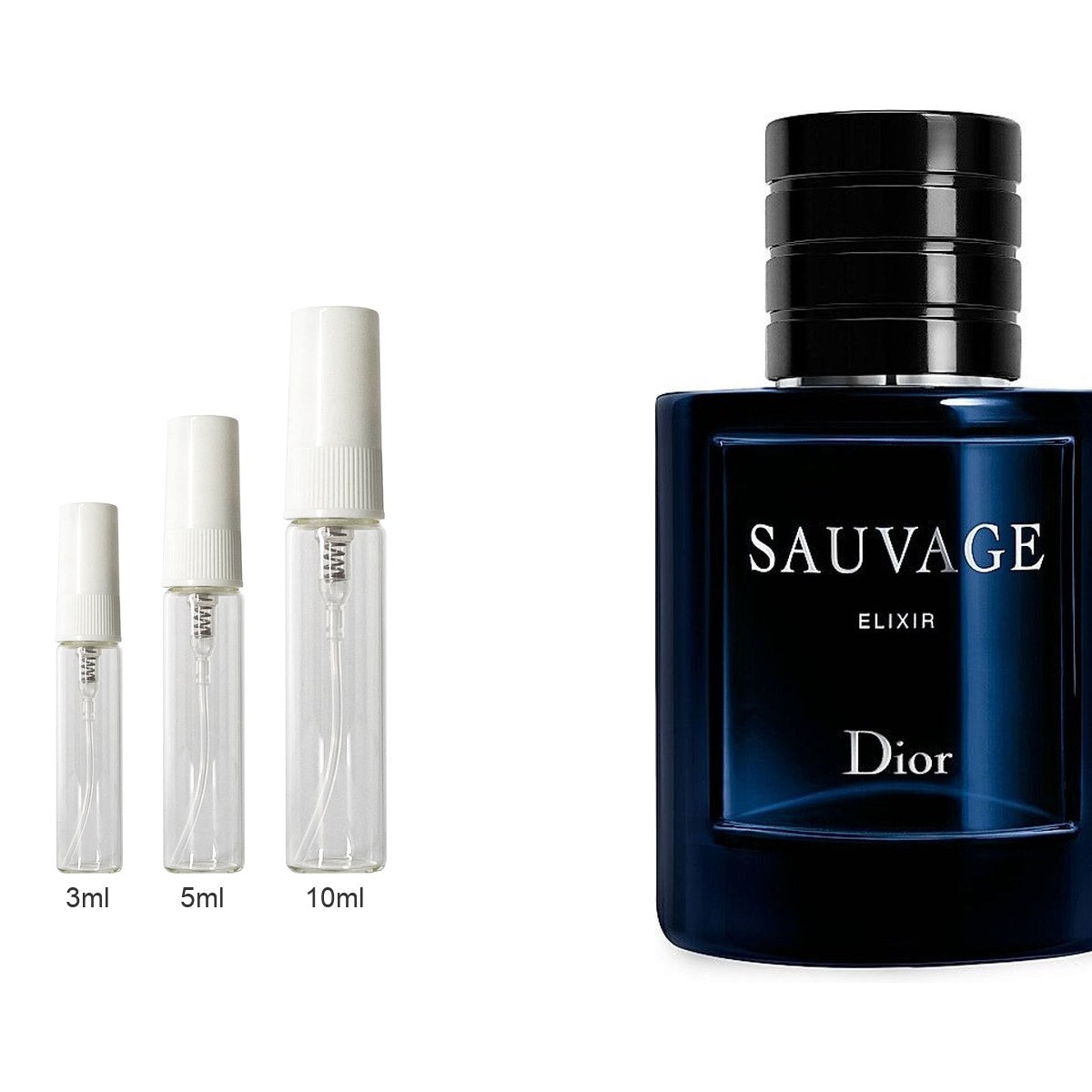 Decant sizes 3ml 5ml 10ml