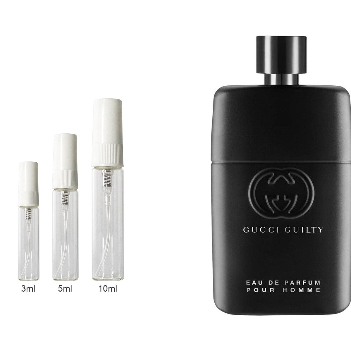 Decant sizes 3ml 5ml 10ml