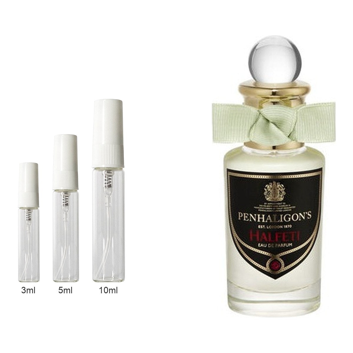 Decant sizes 3ml 5ml 10ml