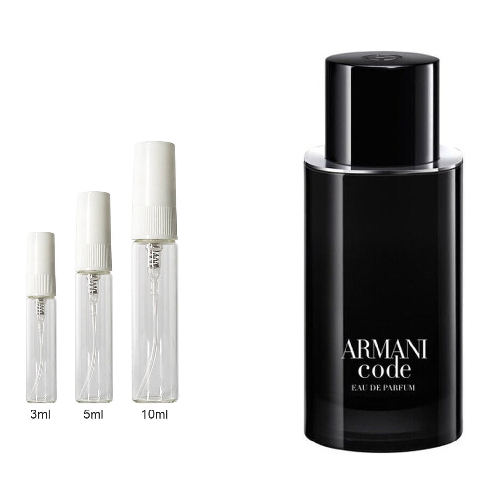 Decant sizes 3ml 5ml 10ml