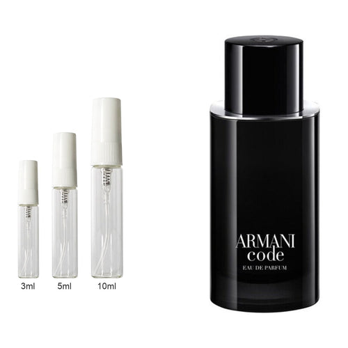 Decant sizes 3ml 5ml 10ml