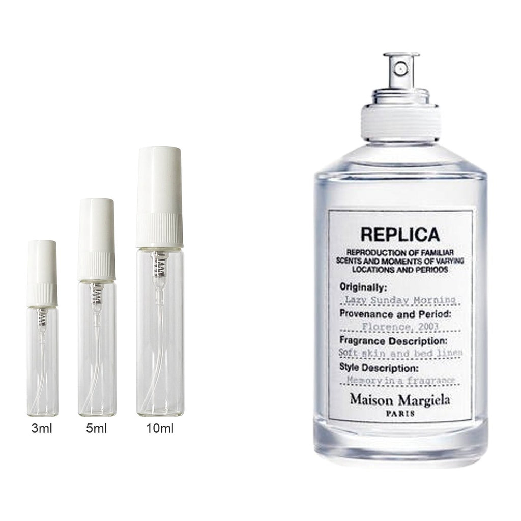 Decant sizes 3ml 5ml 10ml