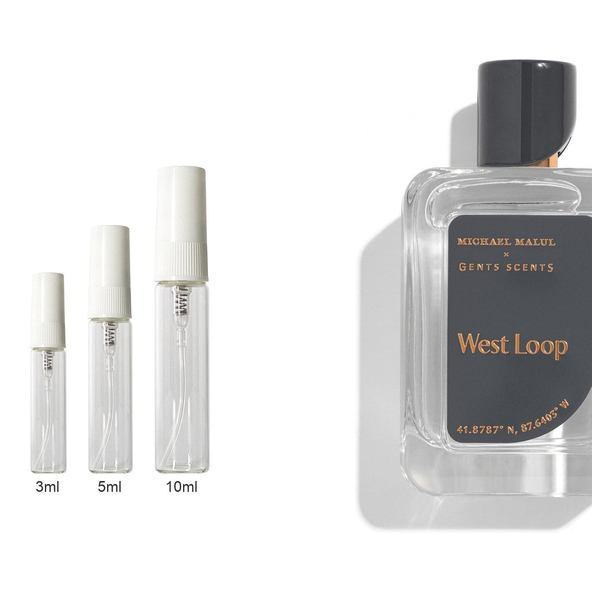 Decant sizes 3ml 5ml 10ml