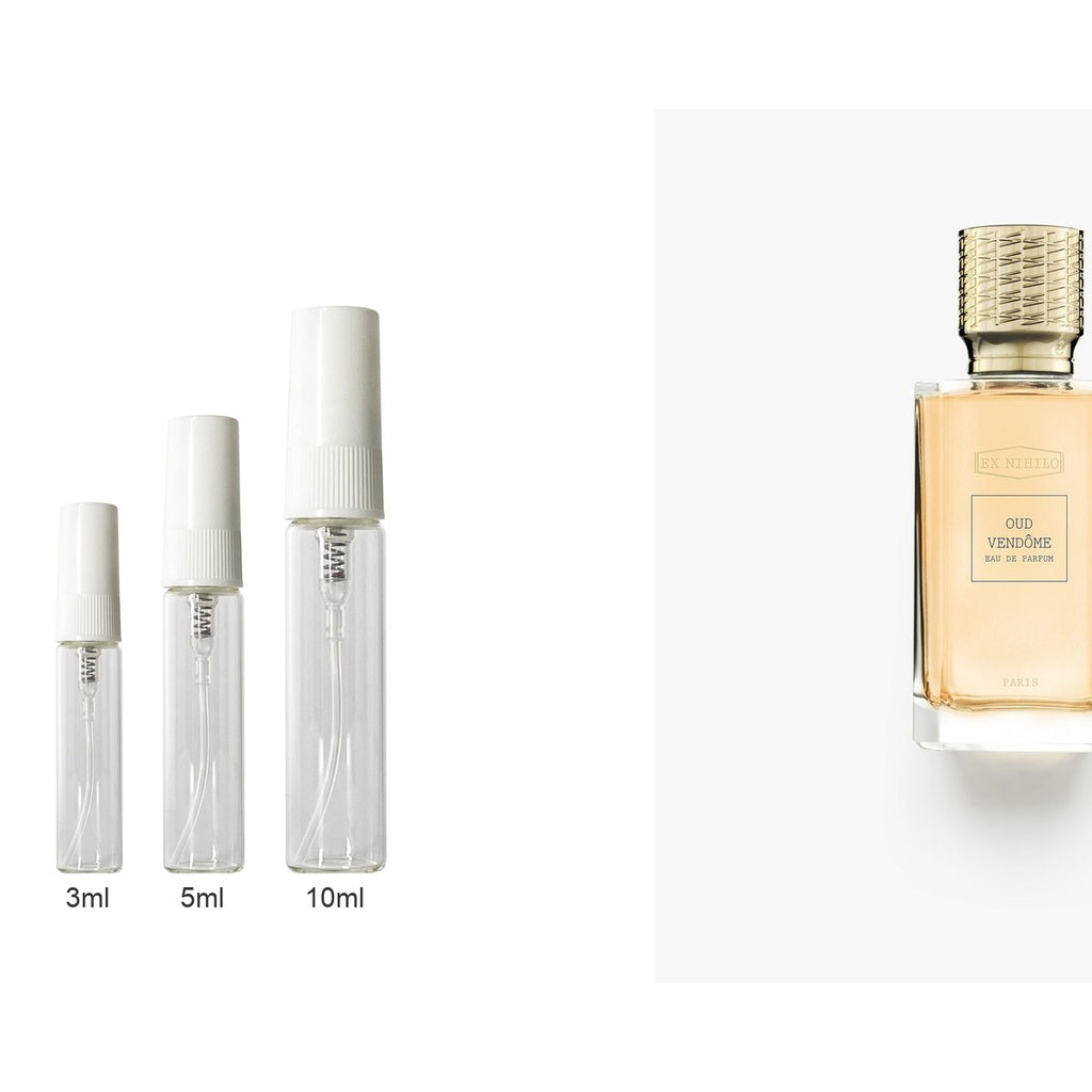 Decant sizes 3ml 5ml 10ml