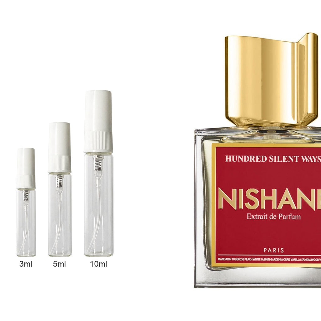 Decant sizes 3ml 5ml 10ml