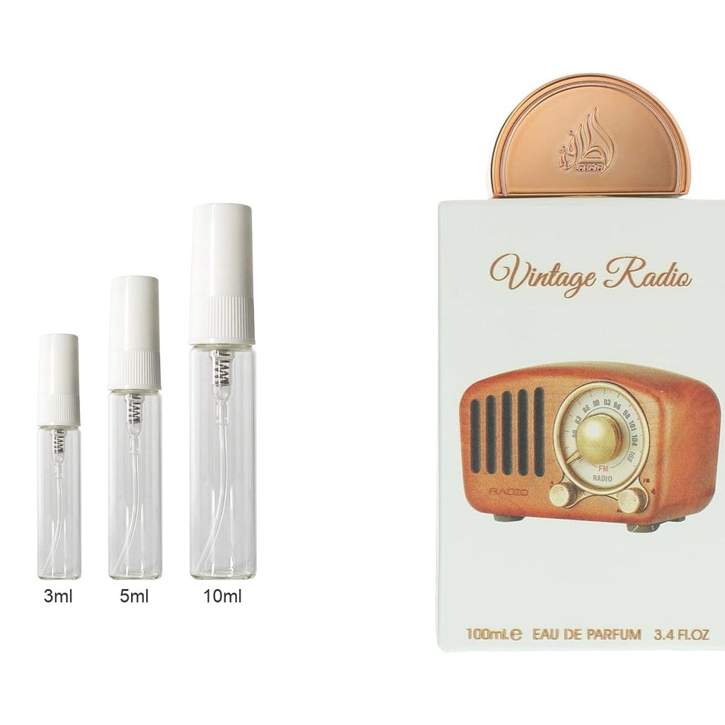 Decant sizes 3ml 5ml 10ml