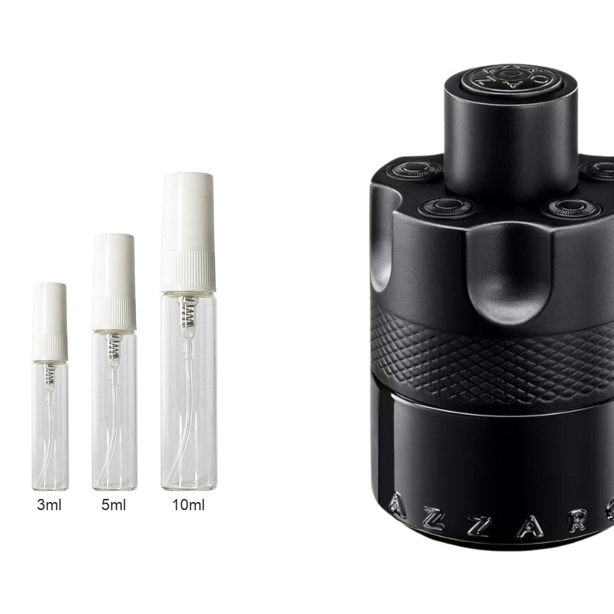 Decant sizes 3ml 5ml 10ml