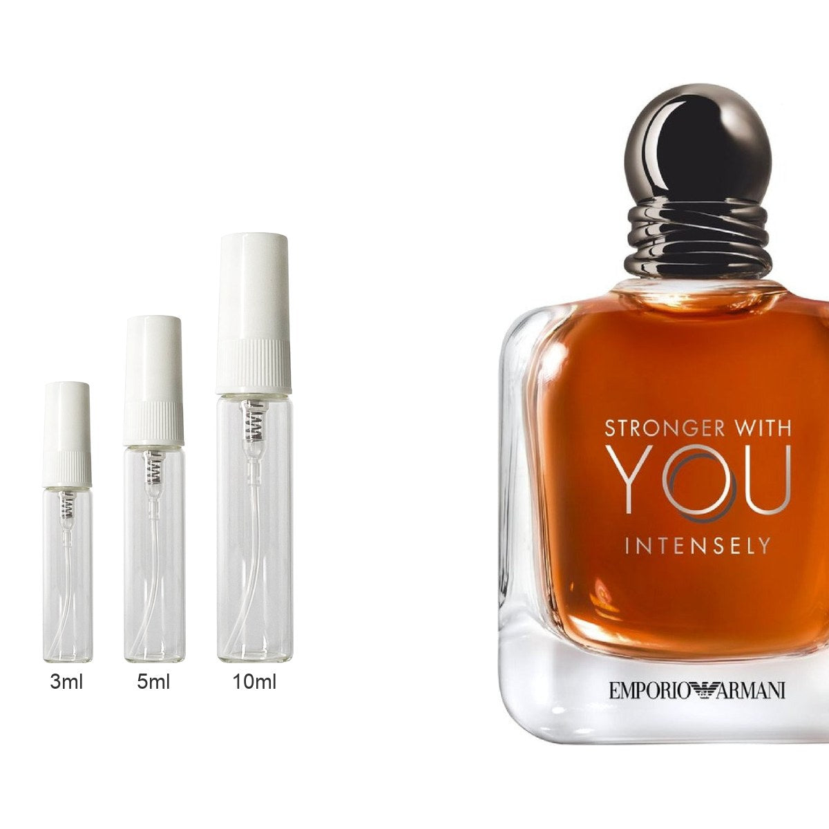 Decant sizes 3ml 5ml 10ml