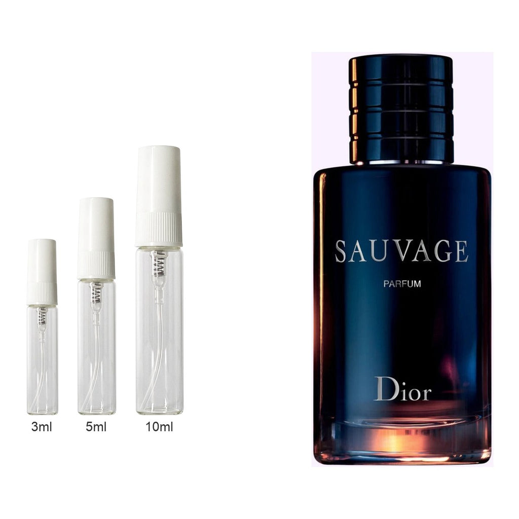 Decant sizes 3ml 5ml 10ml