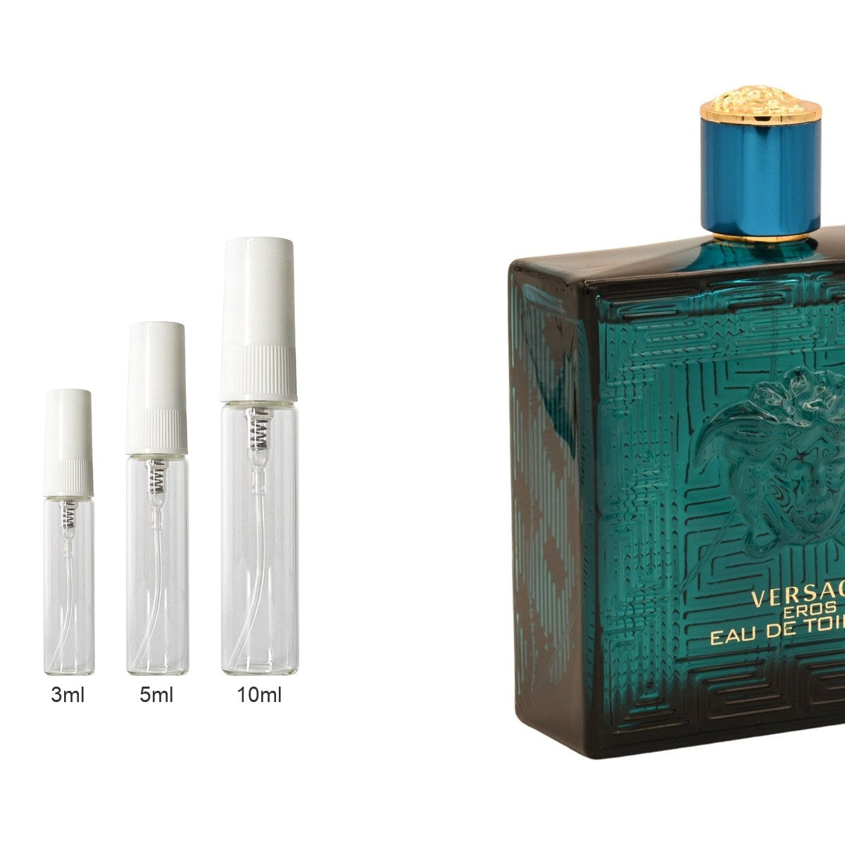 Decant sizes 3ml 5ml 10ml