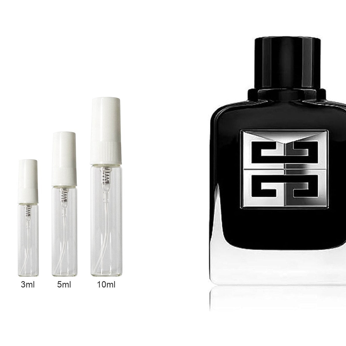 Decant sizes 3ml 5ml 10ml
