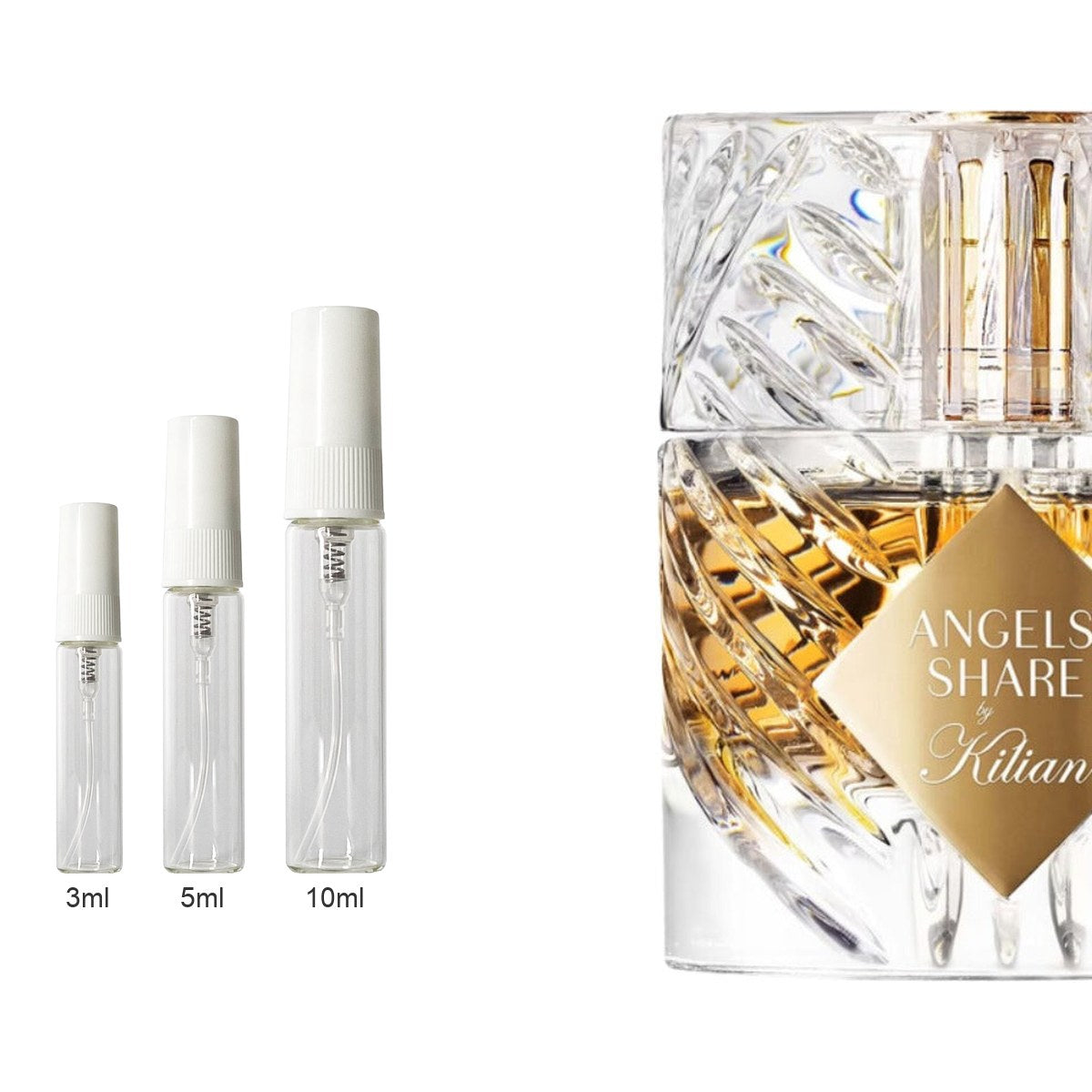 Decant sizes 3ml 5ml 10ml
