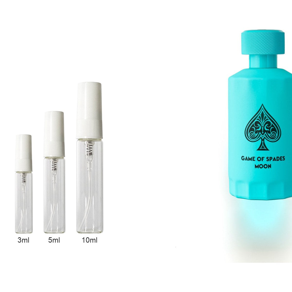 Decant sizes 3ml 5ml 10ml
