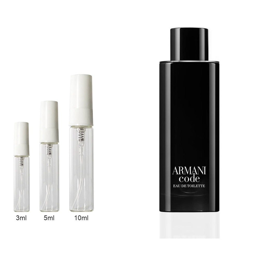 Decant sizes 3ml 5ml 10ml