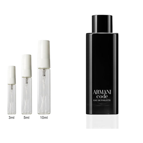 Decant sizes 3ml 5ml 10ml