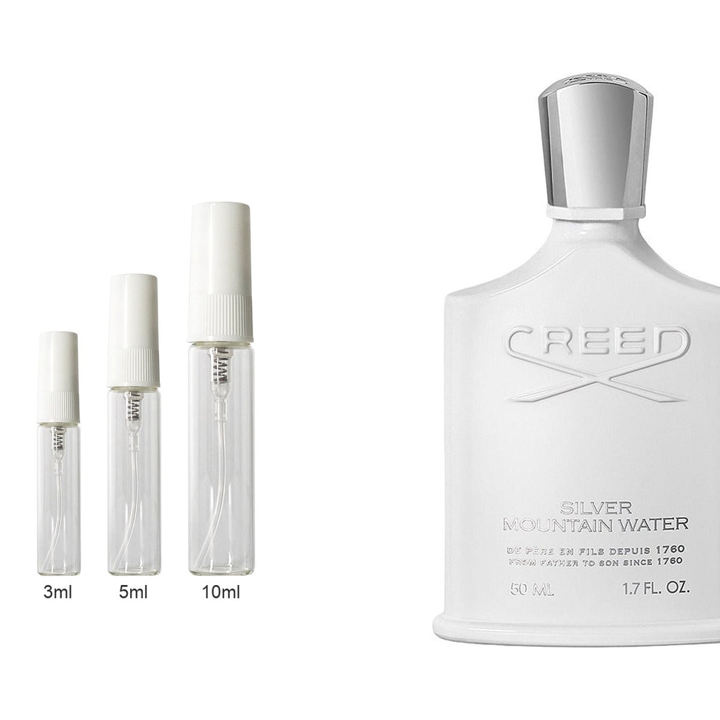 Decant sizes 3ml 5ml 10ml