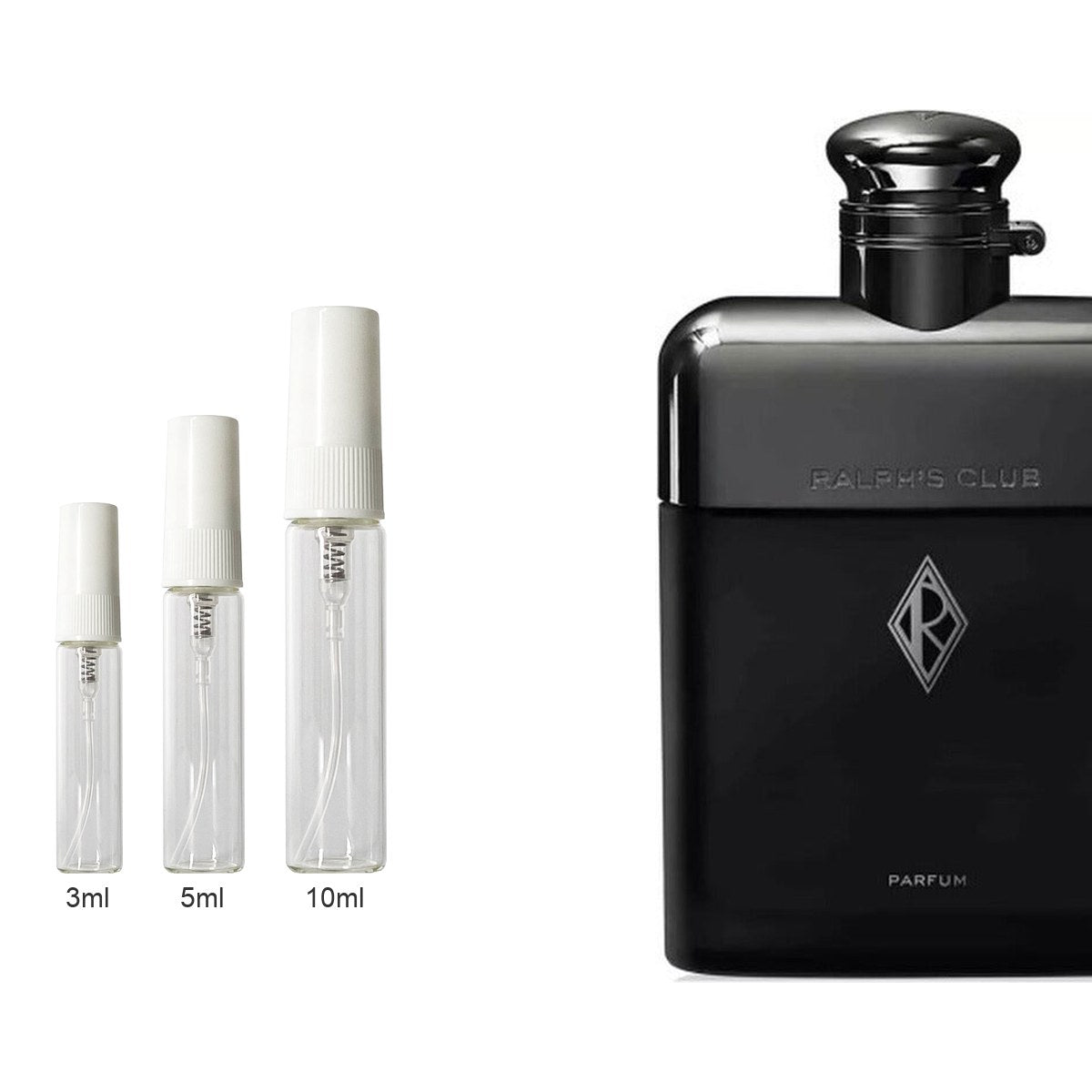 Decant sizes 3ml 5ml 10ml