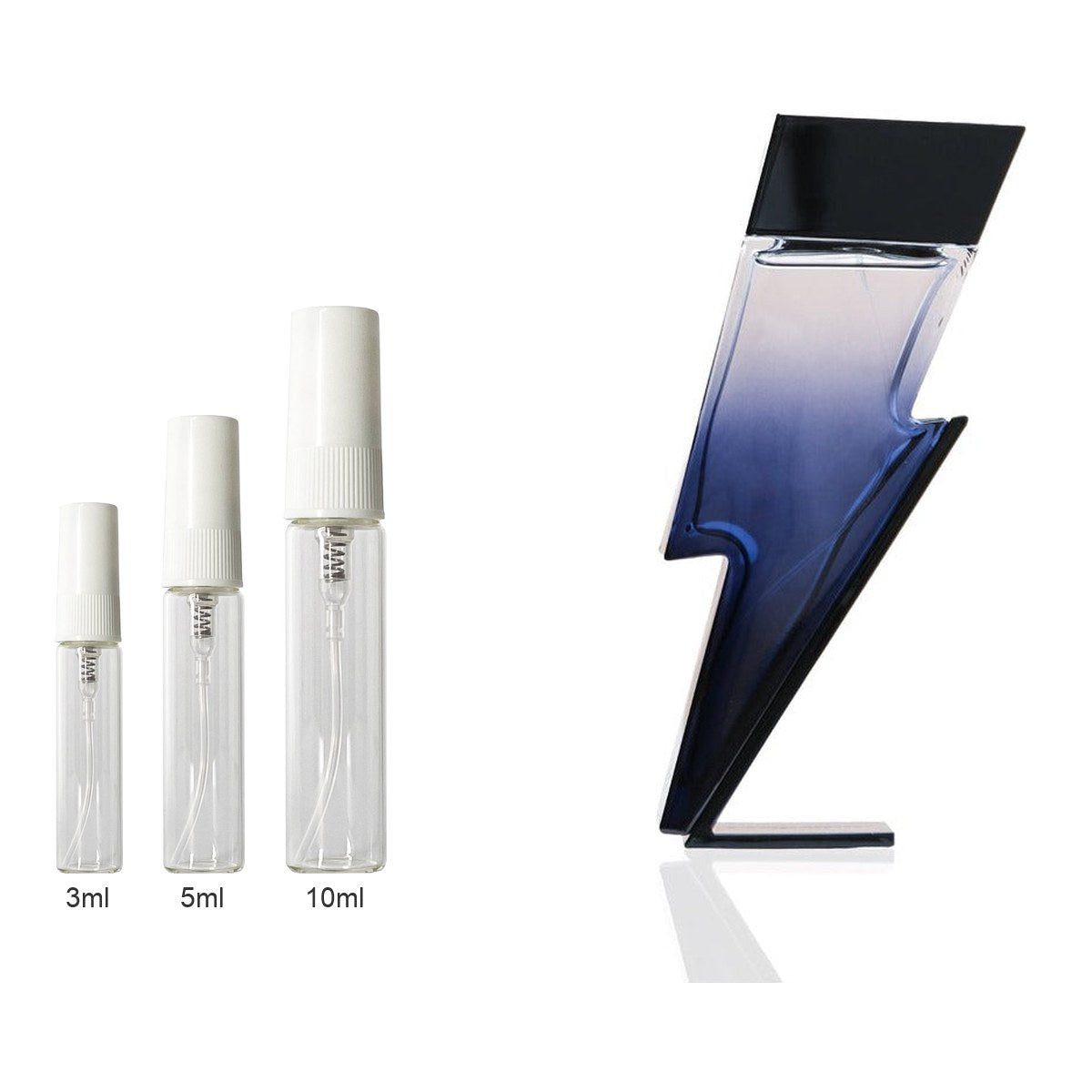 Decant sizes 3ml 5ml 10ml