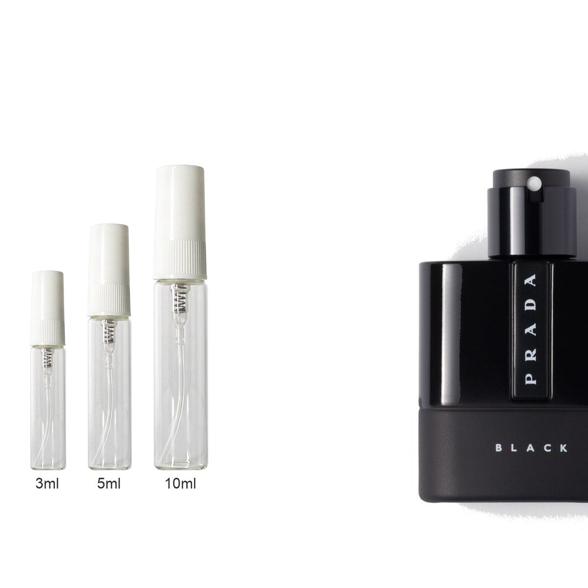 Decant sizes 3ml 5ml 10ml