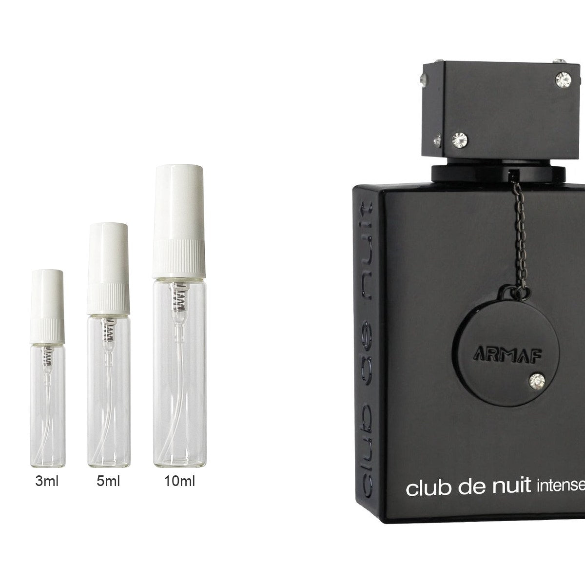 Decant sizes 3ml 5ml 10ml