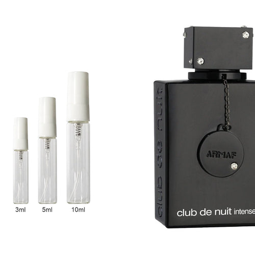 Decant sizes 3ml 5ml 10ml
