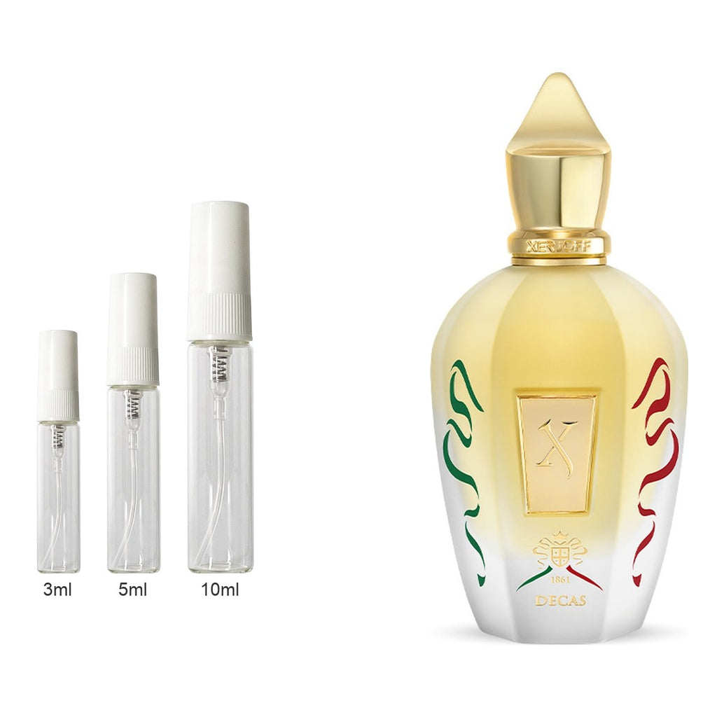 Decant sizes 3ml 5ml 10ml