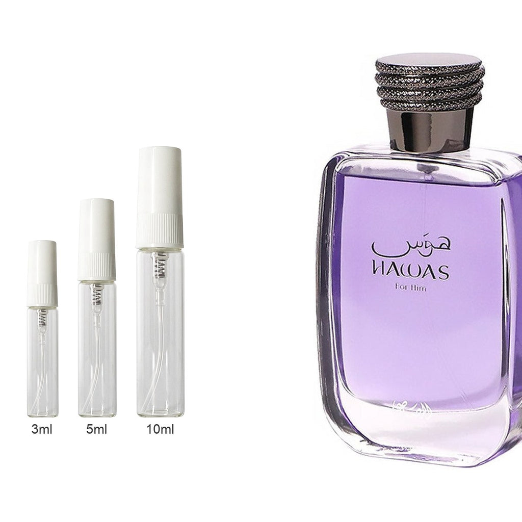 Decant sizes 3ml 5ml 10ml