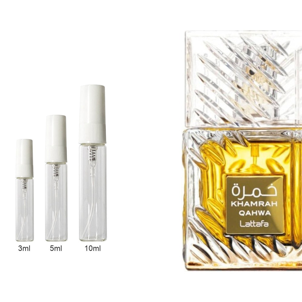 Decant sizes 3ml 5ml 10ml