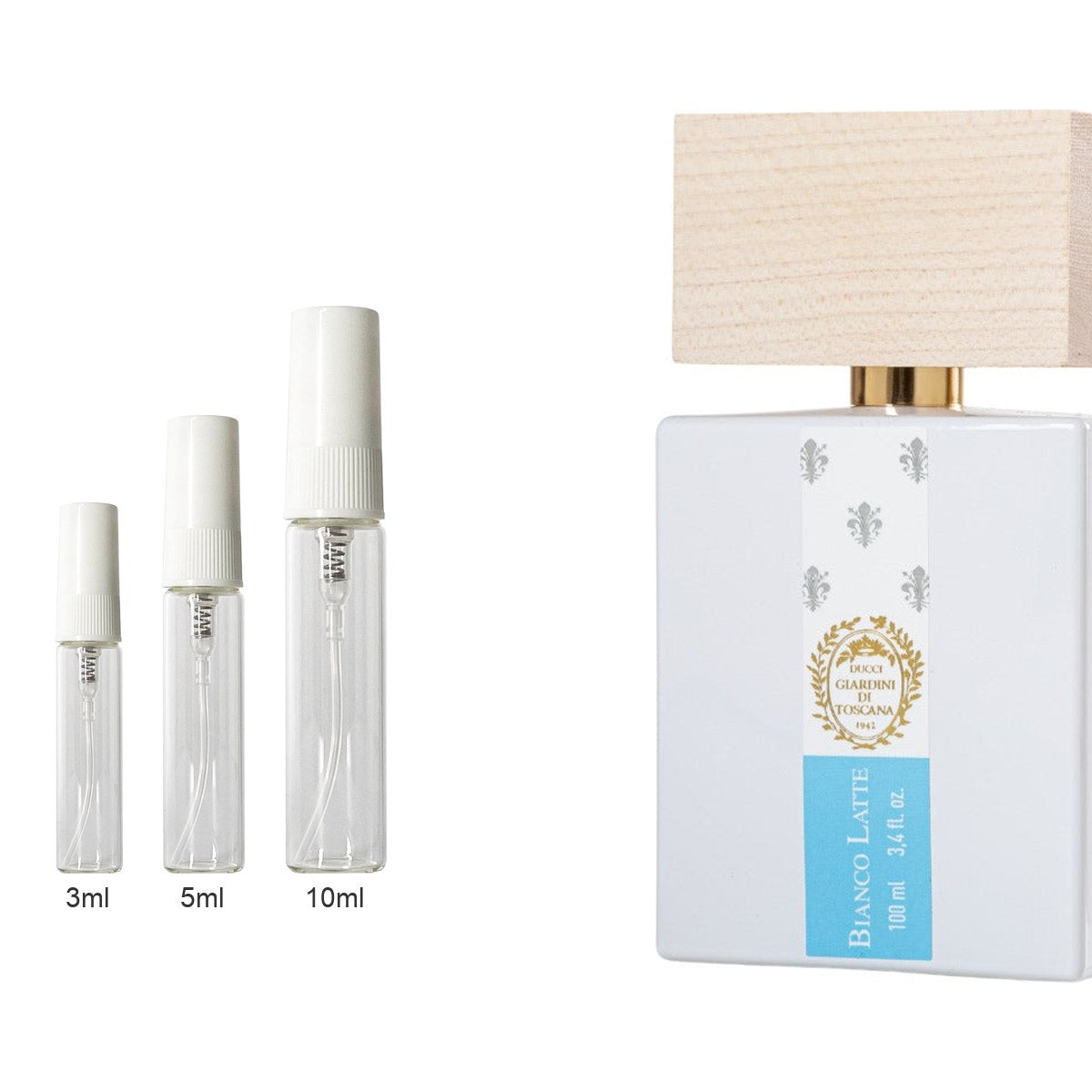 Decant sizes 3ml 5ml 10ml