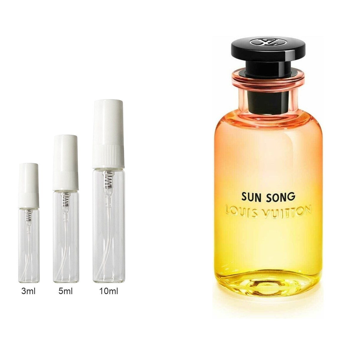 Decant sizes 3ml 5ml 10ml