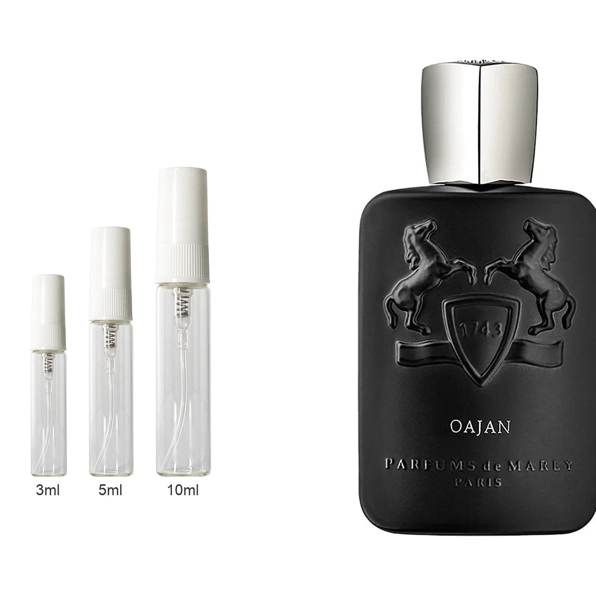 Decant sizes 3ml 5ml 10ml