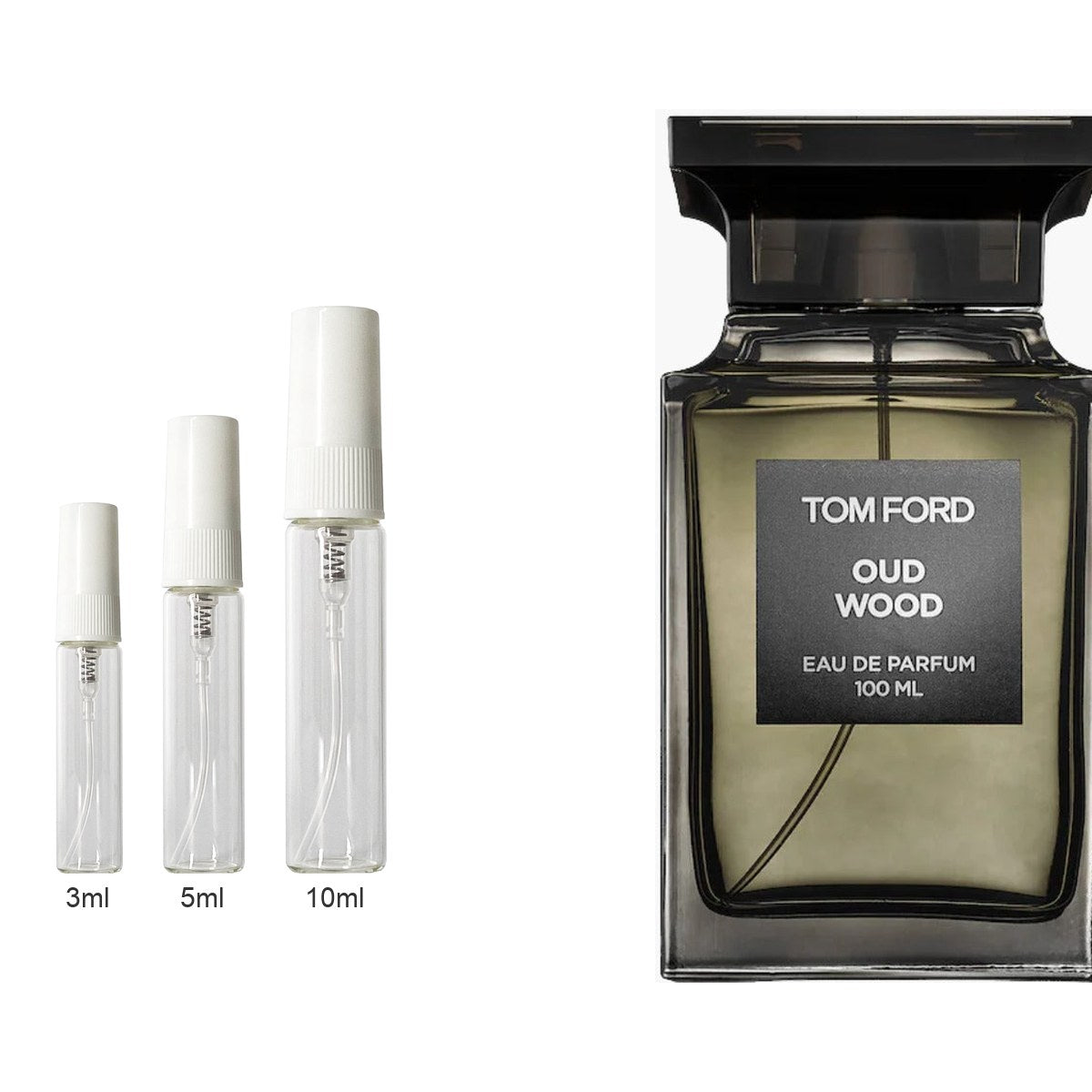 Decant sizes 3ml 5ml 10ml