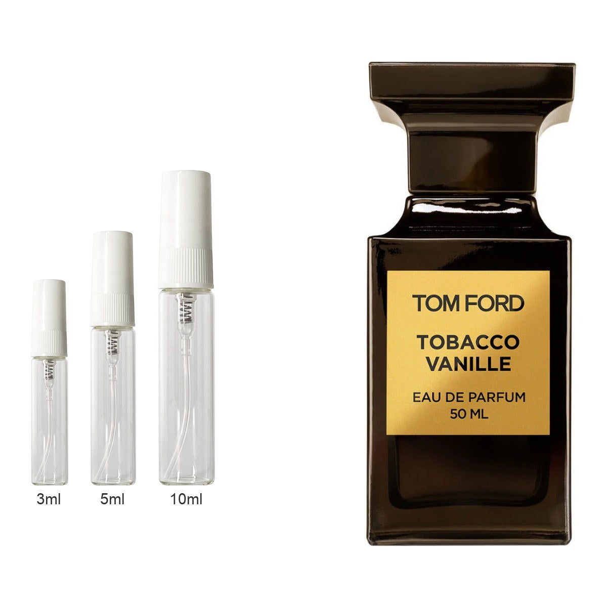 Decant sizes 3ml 5ml 10ml