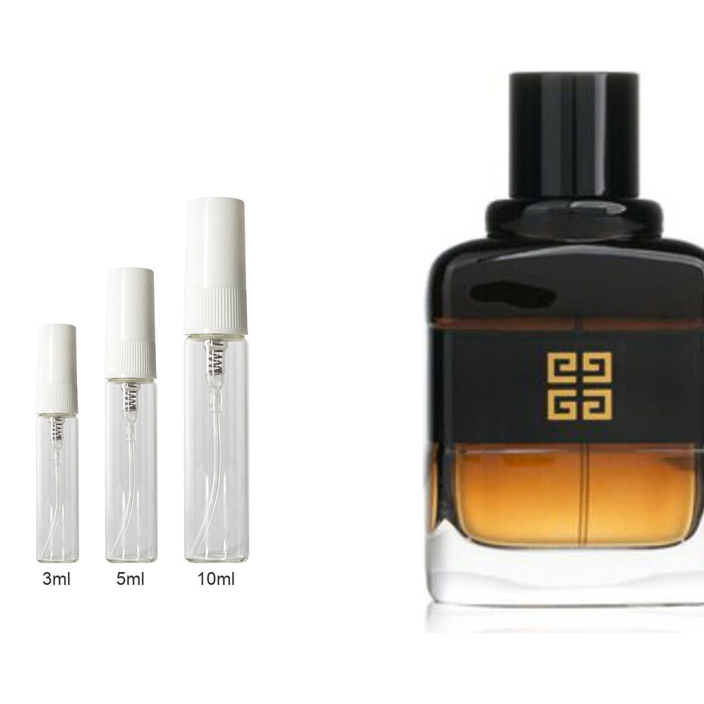Decant sizes 3ml 5ml 10ml