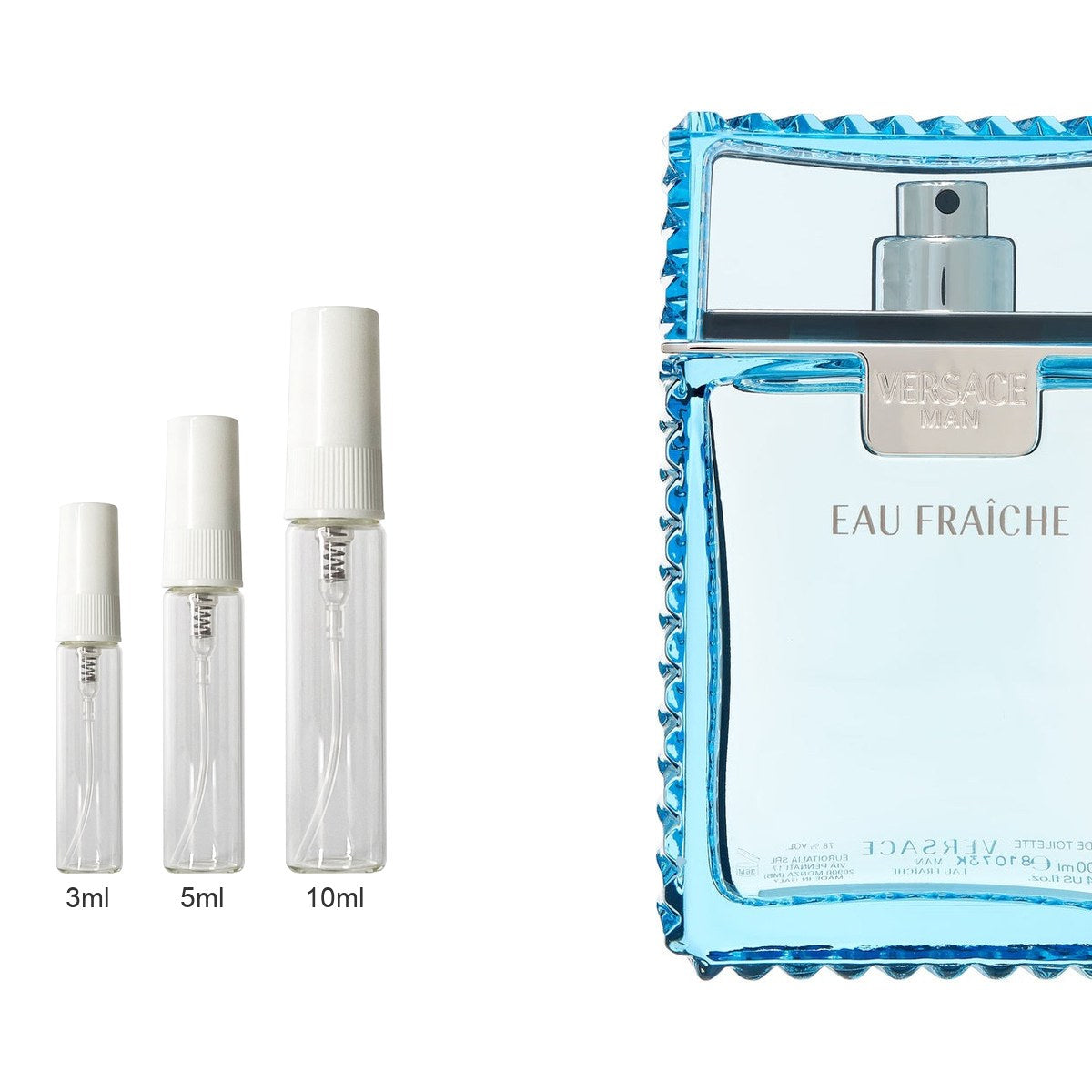 Decant sizes 3ml 5ml 10ml