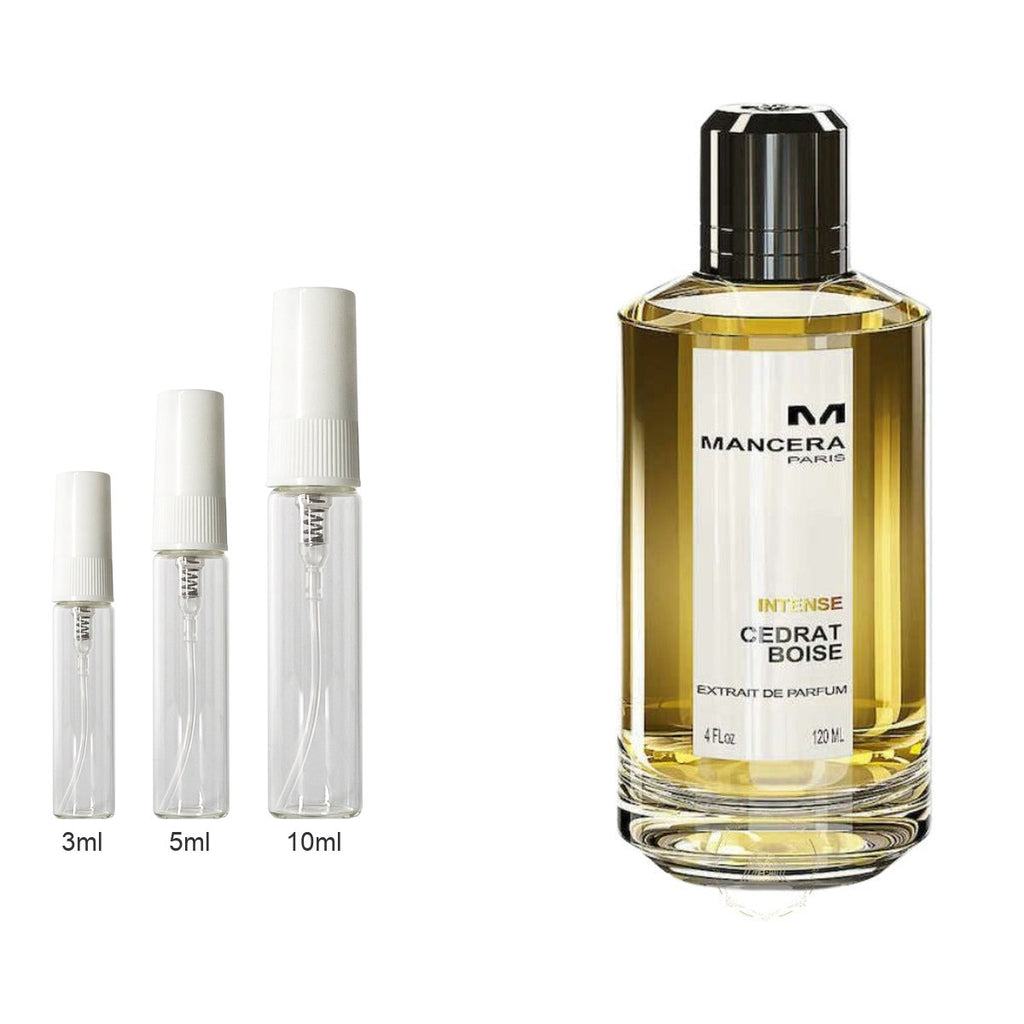 Decant sizes 3ml 5ml 10ml