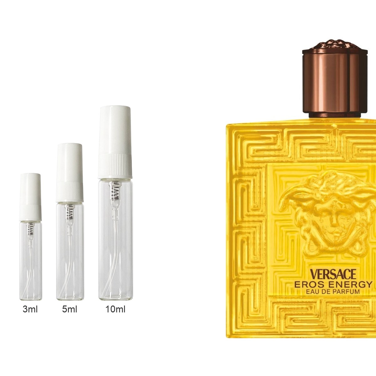 Decant sizes 3ml 5ml 10ml