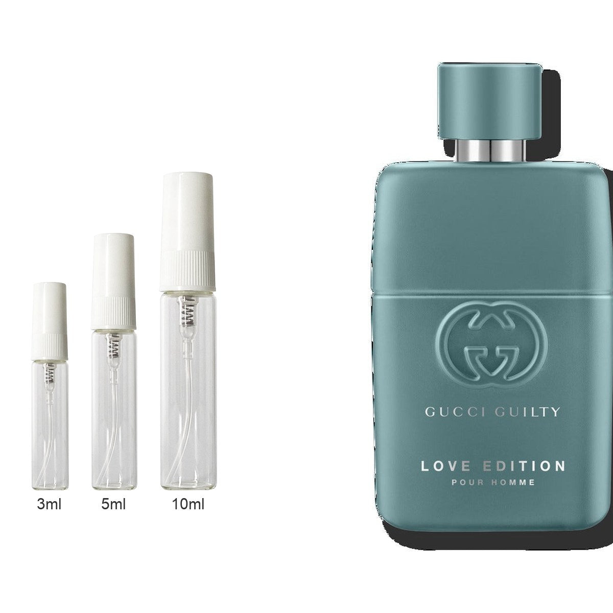 Decant sizes 3ml 5ml 10ml